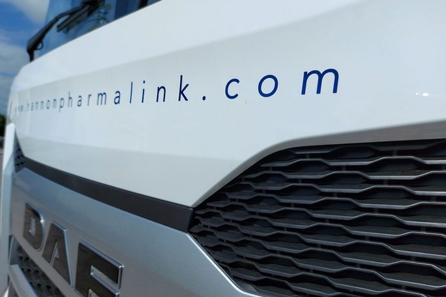 Hannon Pharma Link Truck Cab Front